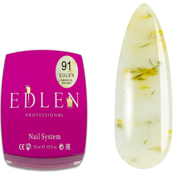 Edlen Builder gel Flower Yogurt 91