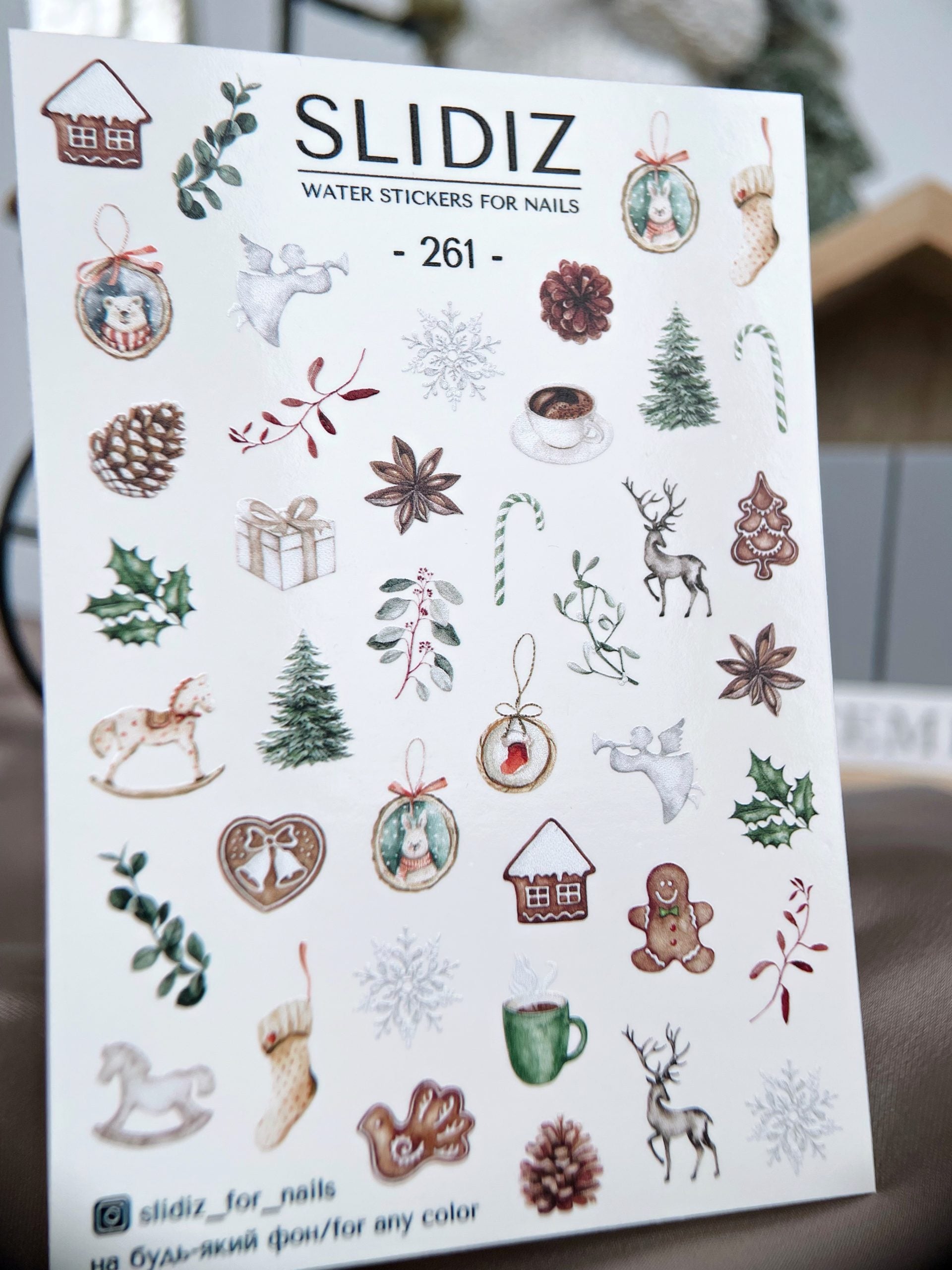 SLIDIZ vandeniniai lipdukai 261