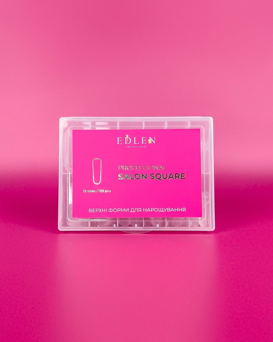 Viršutinės formelės nagų priauginimui SALONINIS KVADRATAS