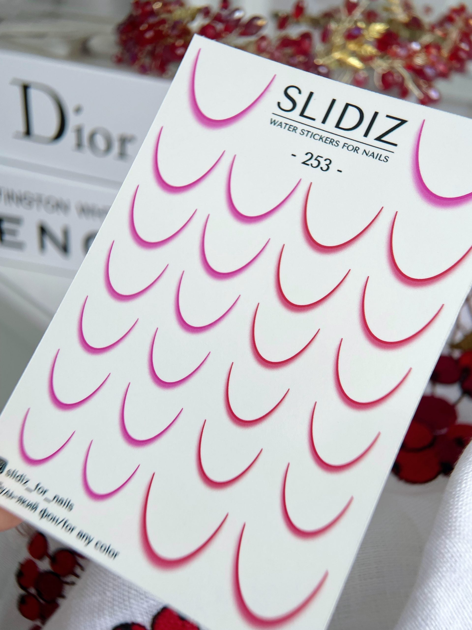 SLIDIZ vandeniniai lipdukai 253