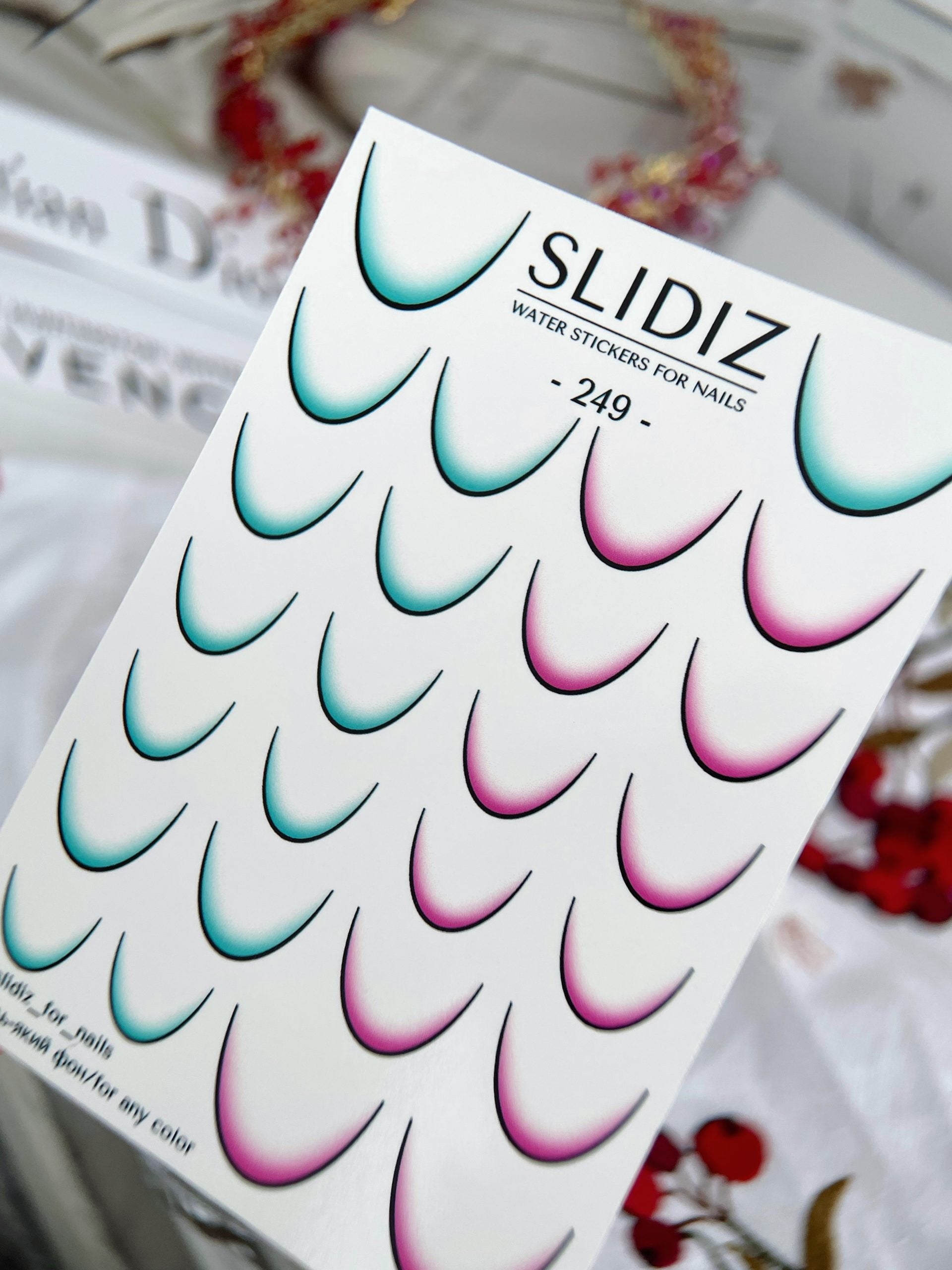 SLIDIZ vandeniniai lipdukai 249