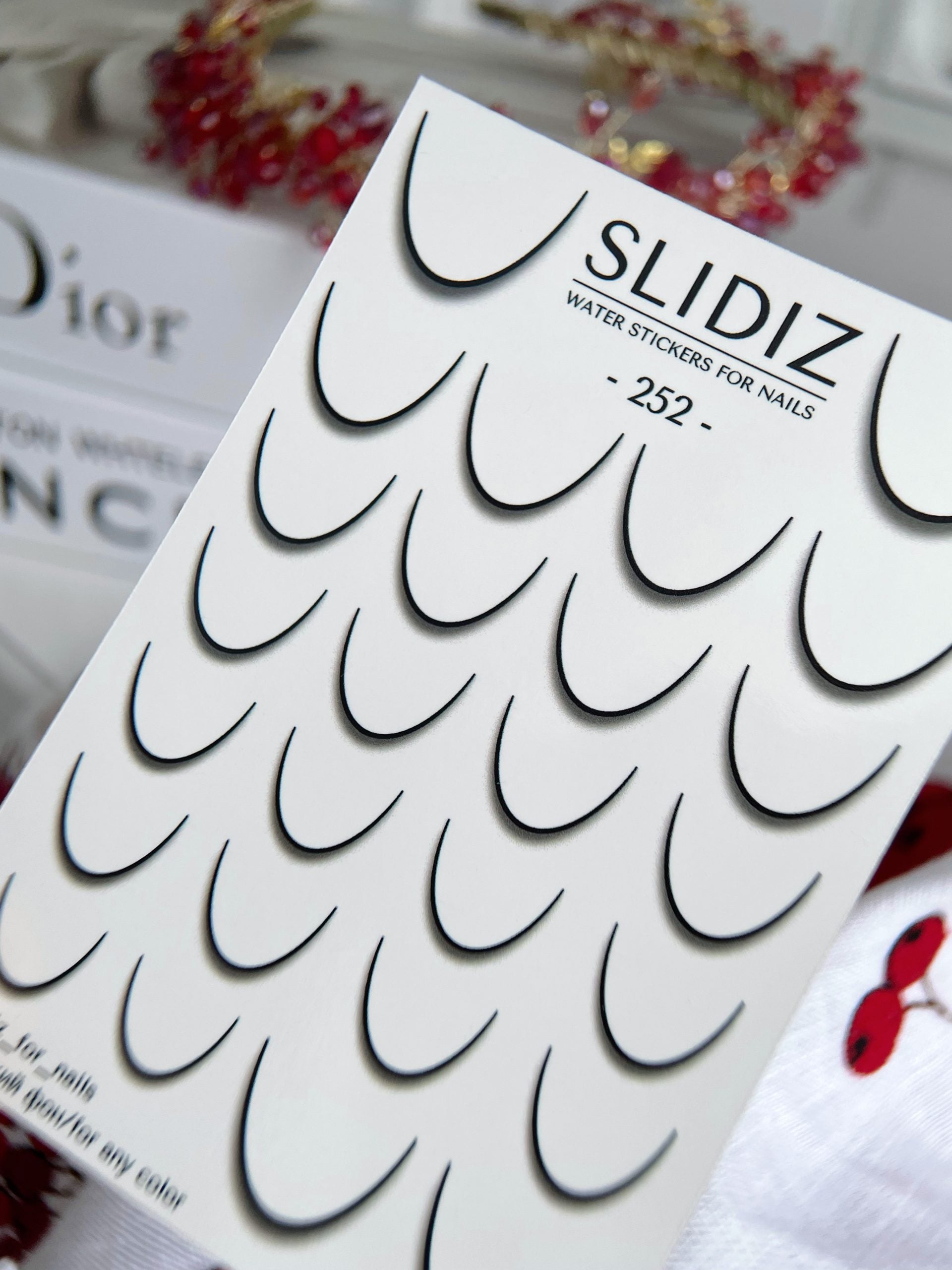 SLIDIZ vandeniniai lipdukai 252